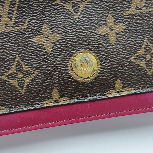 FLORE Monogram Coated Canvas Brown