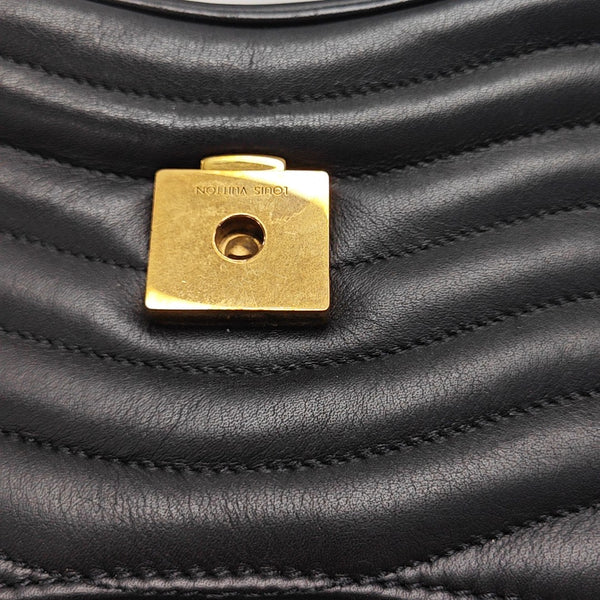 NEW WAVE MM Quilted Calfskin Black