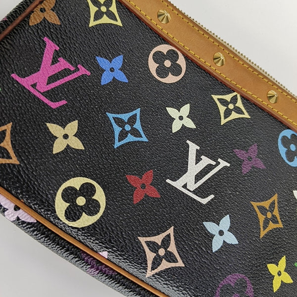LV × TM ACCESSOIRES GM Monogram Coated Canvas Black