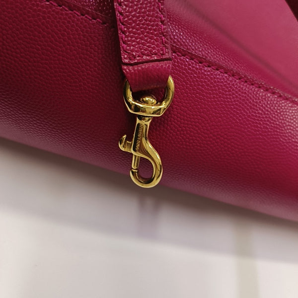 Calfskin Shoulder Bag Red