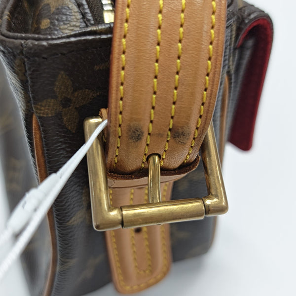 VIVA CITE Monogram Coated Canvas Brown