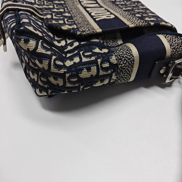 Diorcamp Large Oblique Canvas Blue