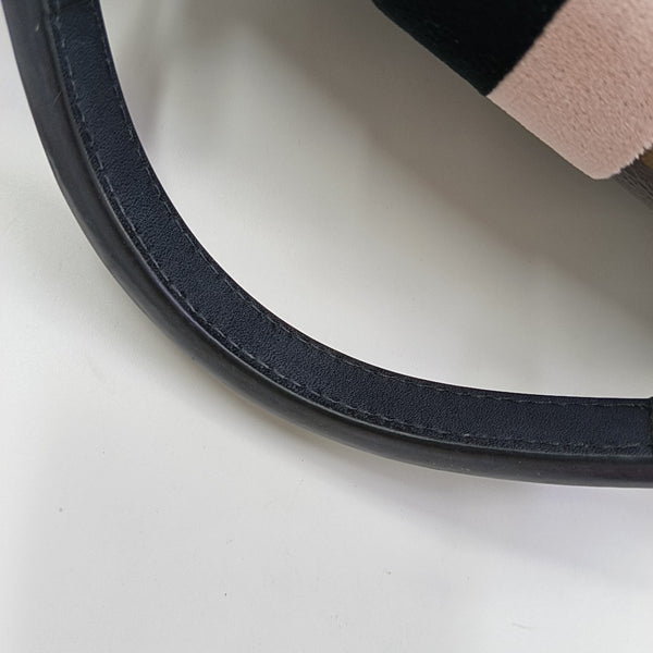 GEORGES BB Monogram Coated Canvas Brown