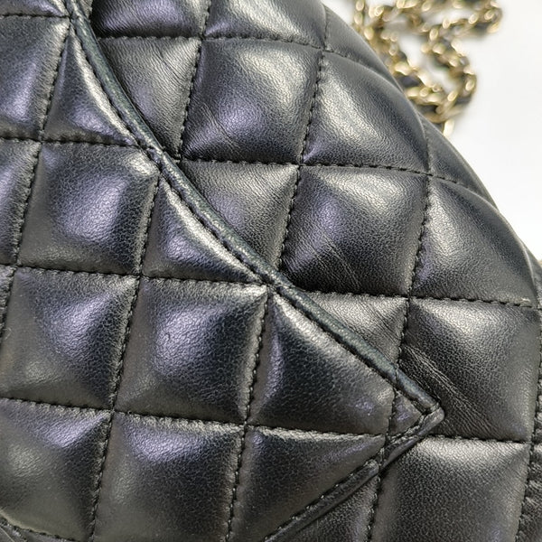 CLASSIC FLAP Mini Quilted Lambskin Black
