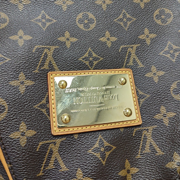 GALLIERA Monogram Coated Canvas Brown
