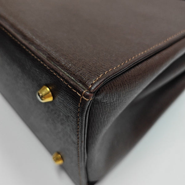 Calfskin Tote Bag Brown