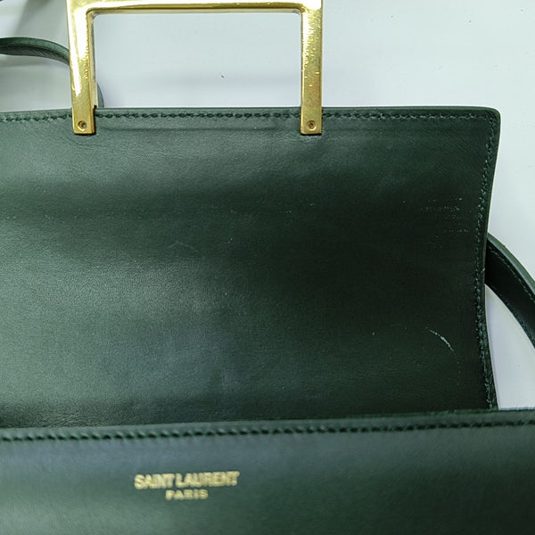 Calfskin Shoulder Bag Green