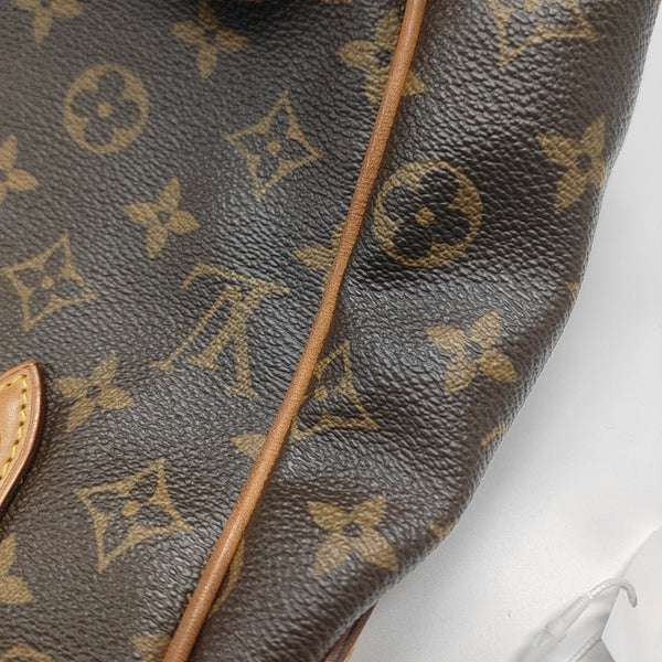 ESTRELA GM Monogram Coated Canvas Brown