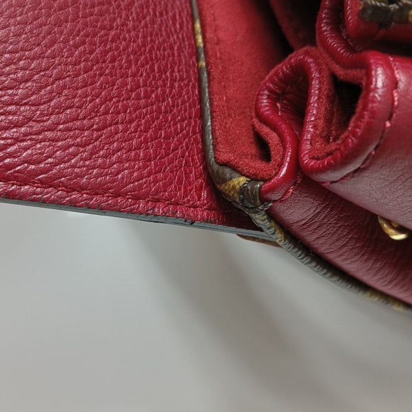 EDEN MM Monogram Coated Canvas Brown