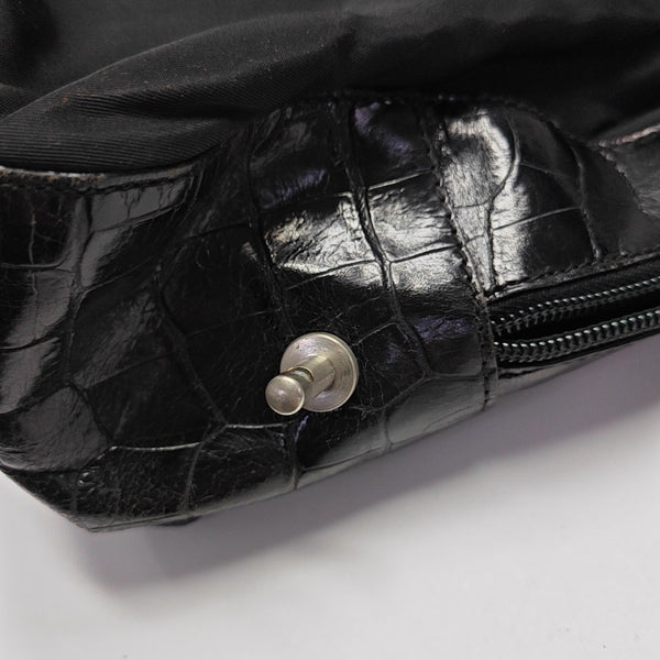 Nylon Tote Bag Black
