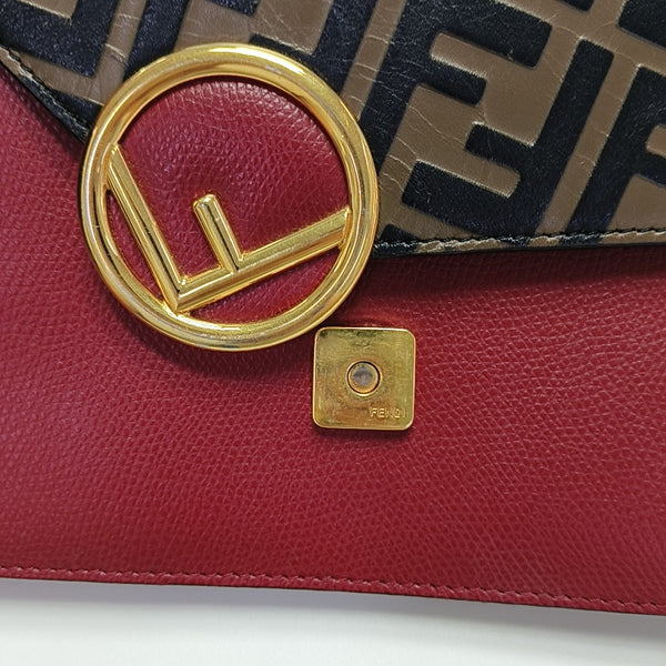 F Is Fendi Calfskin Red