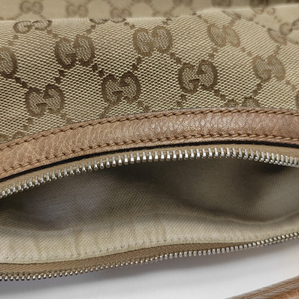 Monogram Canvas Top Handle Bag Beige