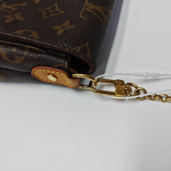 FAVORITE MM Monogram Coated Canvas Brown
