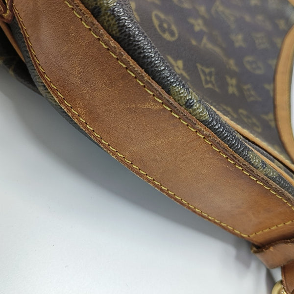 TULUM GM Monogram Coated Canvas Brown