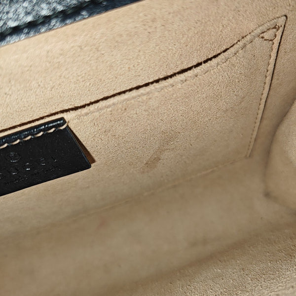 Rajah Small Calfskin Black