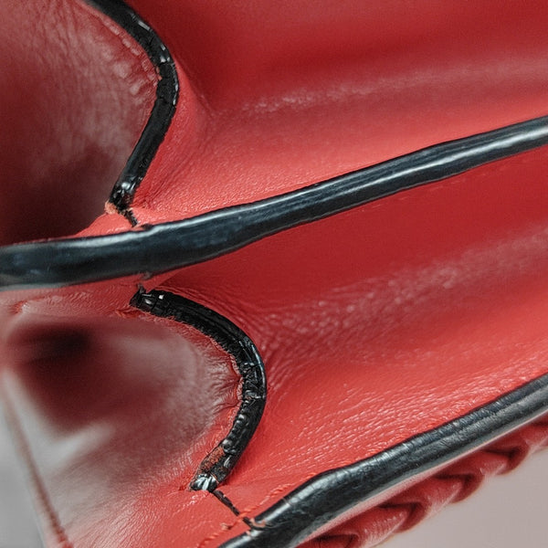 SERPENTI FOREVER Medium Calfskin Red