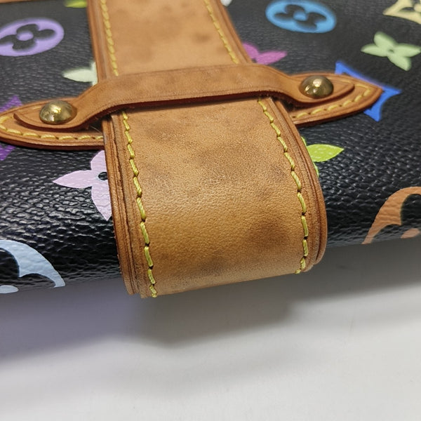 SHIRLEY Monogram Coated Canvas Black