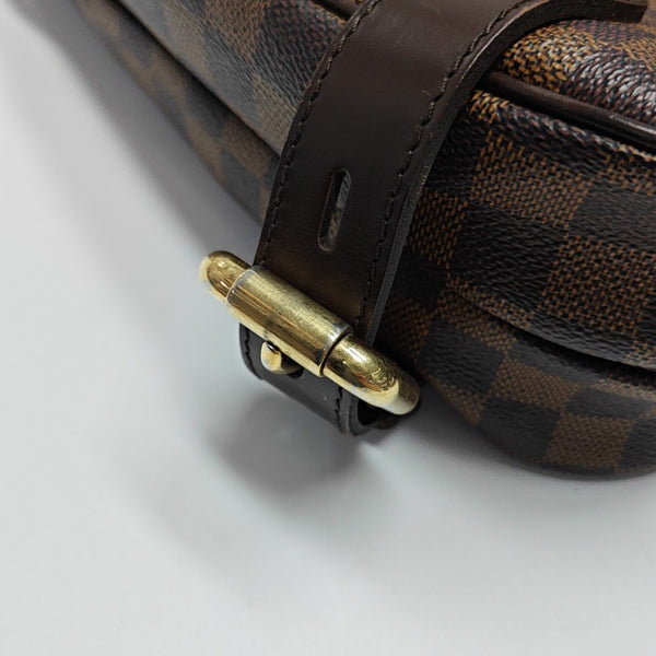 HIGHBURY Damier Ebene Coated Canvas Brown