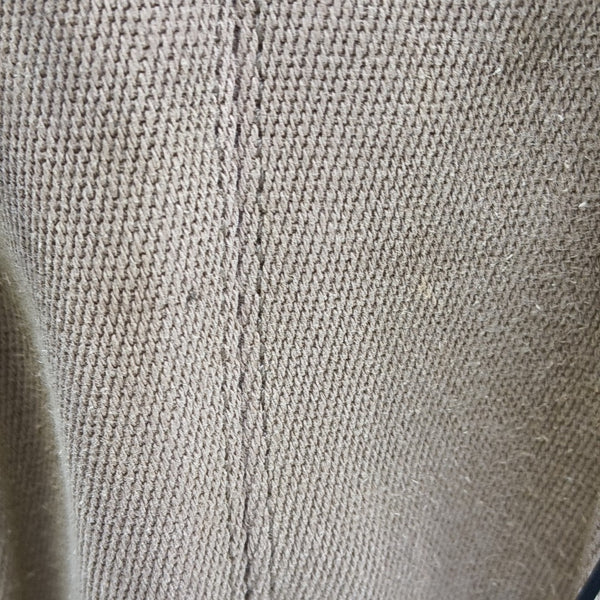 Cushion Small Canvas Brown