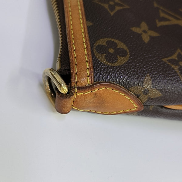 PALERMO PM Monogram Coated Canvas Brown