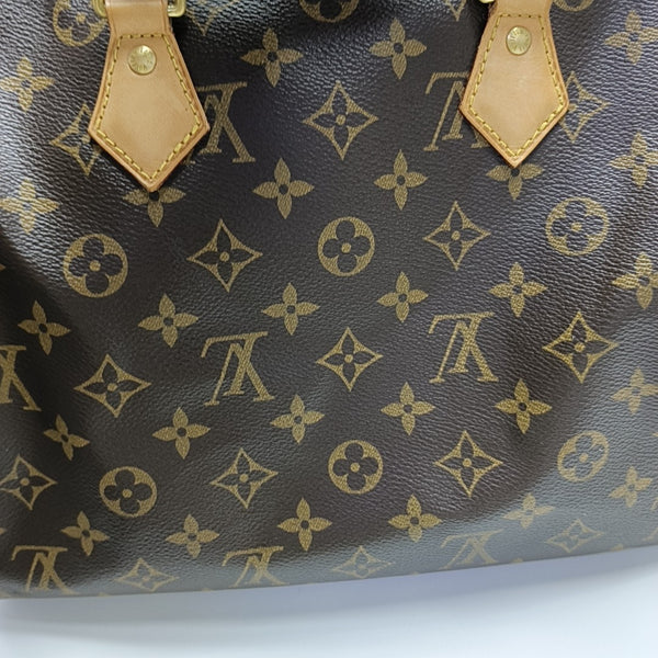 SPEEDY 30 Monogram Coated Canvas Brown