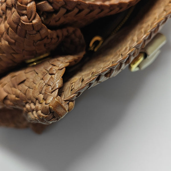 Calfskin Tote Bag Brown