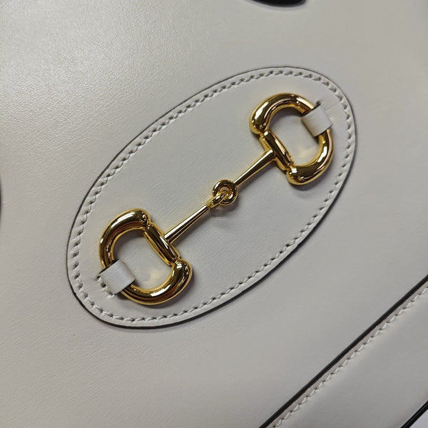 Horsebit 1955 Small Calfskin White