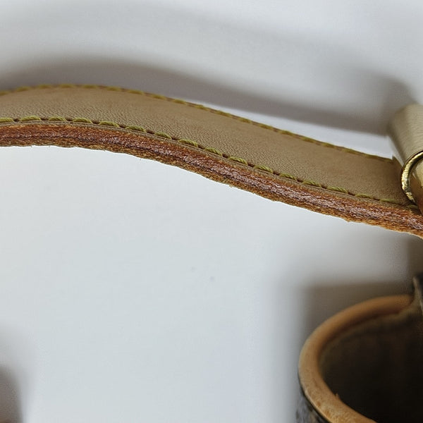 HUDSON PM Monogram Coated Canvas Brown
