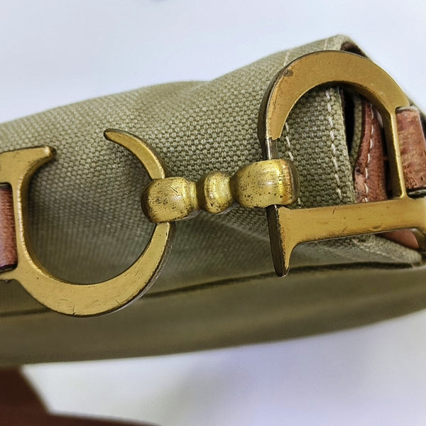 Saddle Canvas Beige