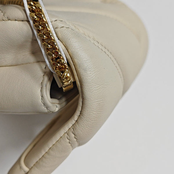 SERPENTI CABOCHON Quilted Calfskin Beige