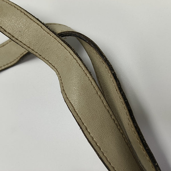 Monogram Calfskin Tote Bag Beige