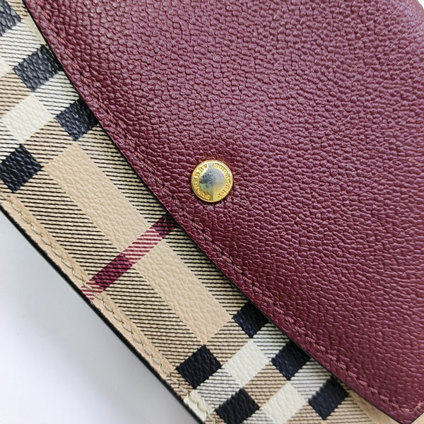 Calfskin Clutch Brown