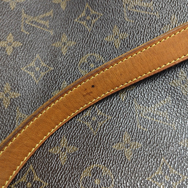 MUSETTE TANGO Monogram Coated Canvas Brown