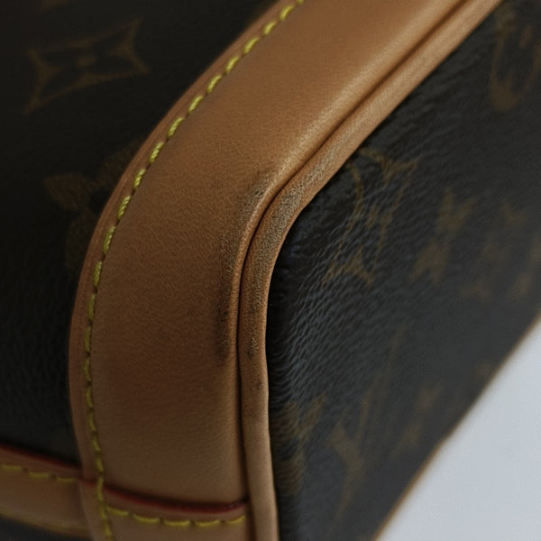 NOÉ Nano Monogram Coated Canvas Brown
