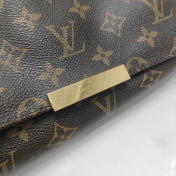 FAVORITE PM Monogram Coated Canvas Brown