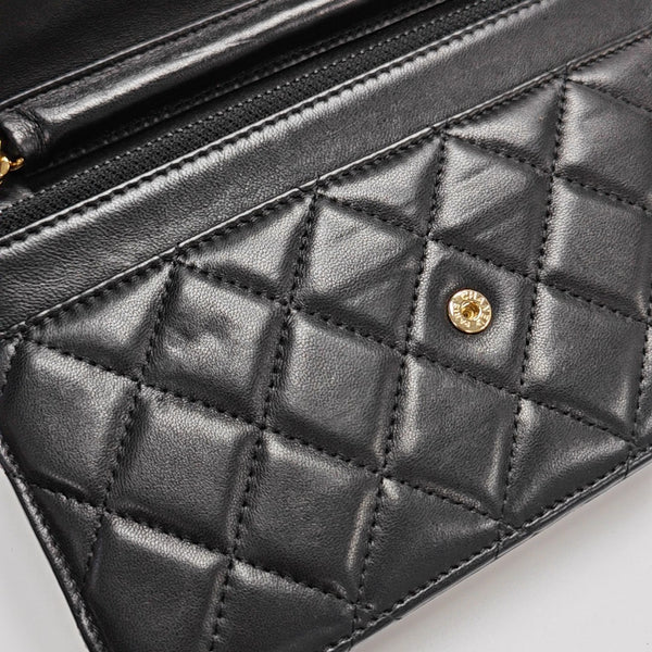 WOC Mini Lambskin Black