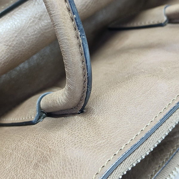 Calfskin Tote Bag Brown