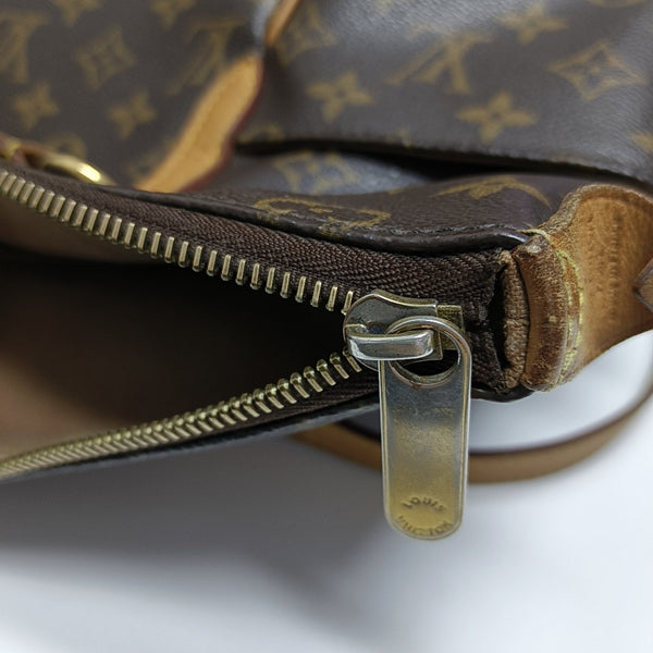 TOTALLY MM Monogram Coated Canvas Brown
