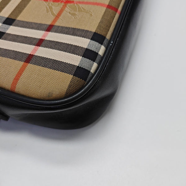 Canvas Shoulder Bag Medium Beige