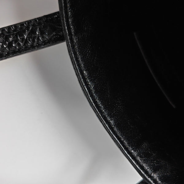 Calfskin Shoulder Bag Black