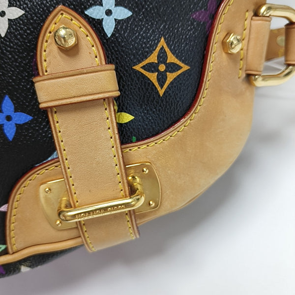 LV × TM CLAUDIA Monogram Coated Canvas Black
