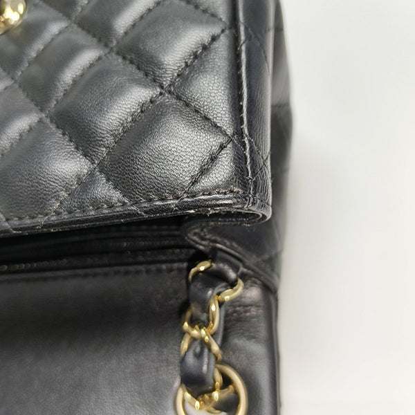 CLASSIC FLAP Mini Quilted Lambskin Black