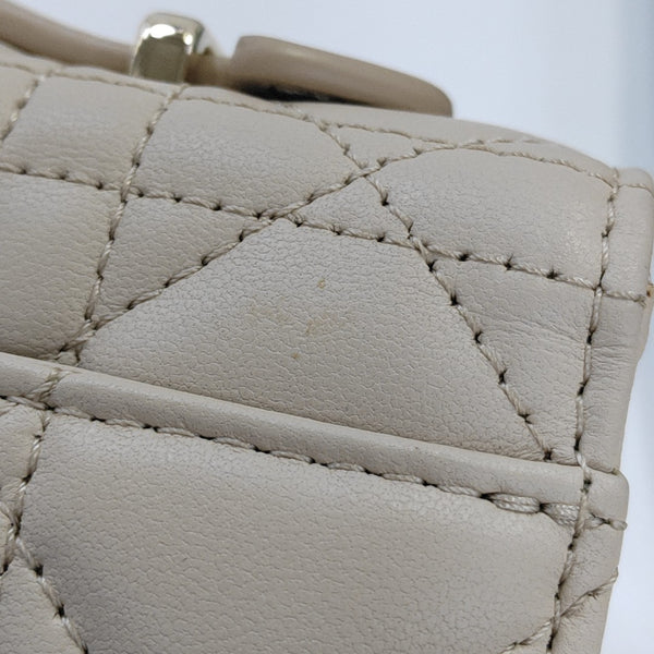 My Dior Mini Cannage Lambskin Beige