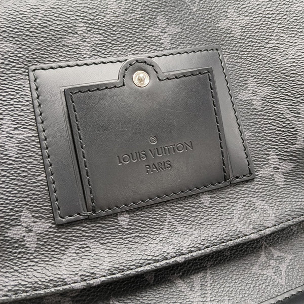 VOYAGER PM Monogram Coated Canvas Black
