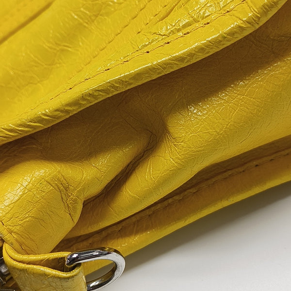 Bazar Quilted Calfskin Yellow
