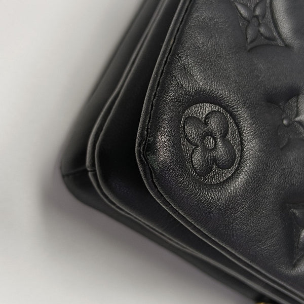 COUSSIN Lambskin Black