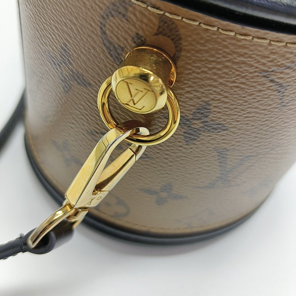 CANNES PM Monogram Coated Canvas Brown