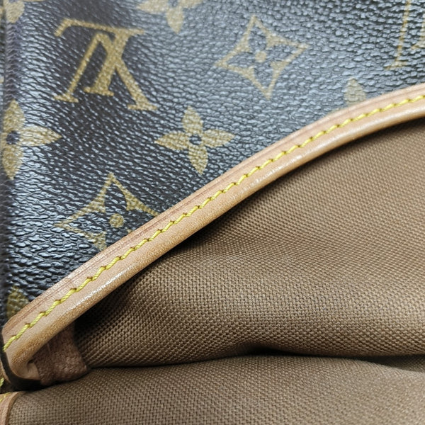 SAUMUR 30 Monogram Coated Canvas Brown