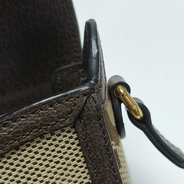 Horsebit 1955 Mini Monogram Canvas Beige