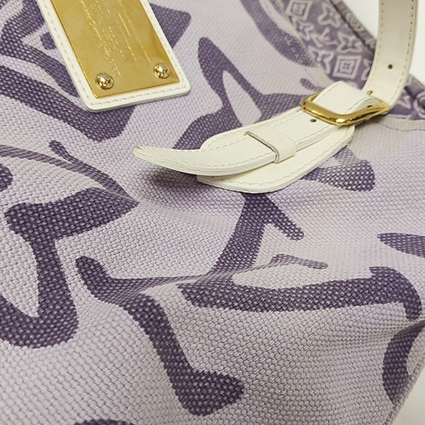 TAHITIENNE CABAS MM Monogram Canvas Purple